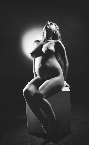 アマチュア写真 Black-and-white Beauty Art model Photography Sitting 