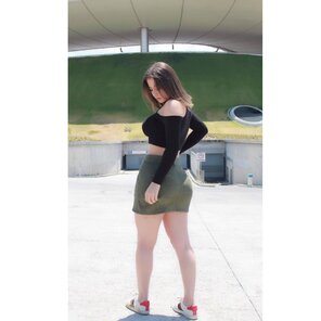 foto amadora Miniskirt