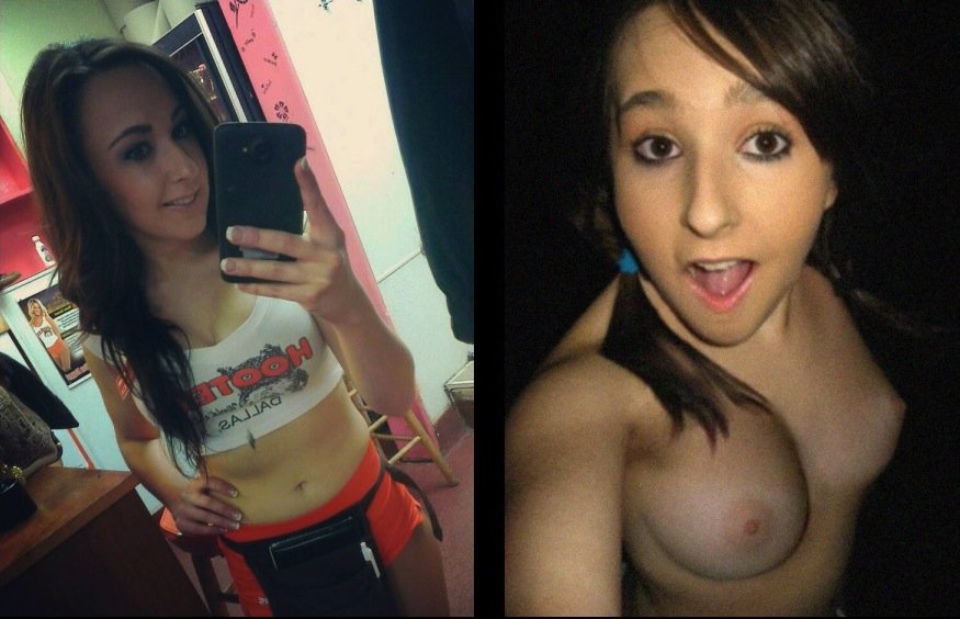amateur hooters outfit pics