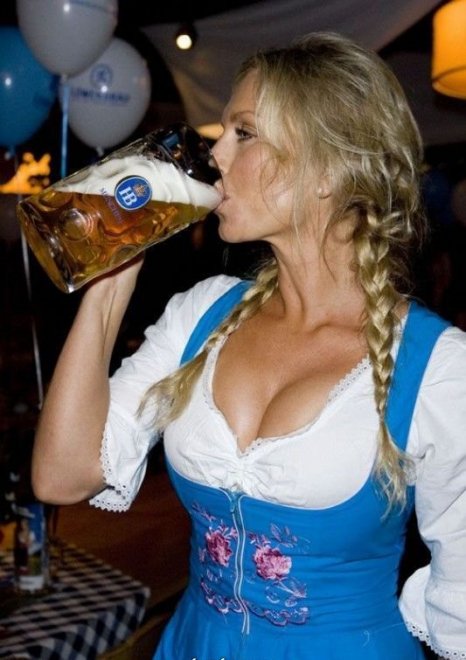Real Bavarian Girl