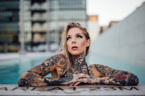 amateur-Foto Face Tattoo Beauty Skin Head 