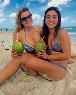 As big as coconuts