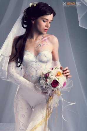 アマチュア写真 Wedding dress Bride White Clothing Dress Gown 