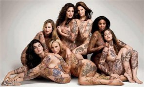 tattooed girls