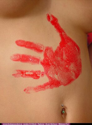 amateur pic RascalMuffin1 - Lindsey Marshall Body Paint - 0043 - BodyPainting043