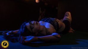 amateur pic Laying In The Pool Table