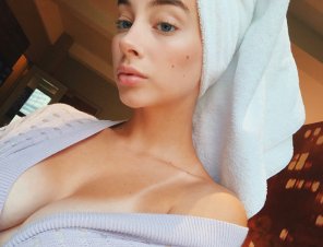 foto amateur fresh out of the shower