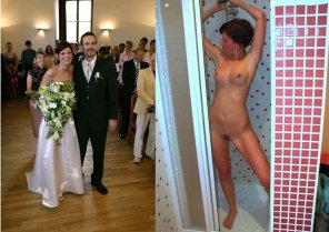 zdjęcie amatorskie Wedding day shower
