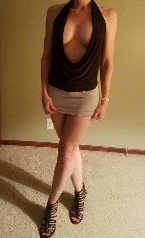 amateurfoto Wi[f]e and I [m] are heading to Vegas in a couple weeks, how's this outfit for a night out?