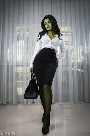 foto amatoriale Kalinka-Fox-She-Hulk-1
