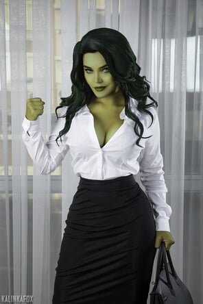 foto amadora Kalinka-Fox-She-Hulk-2