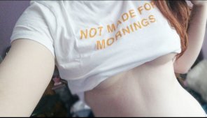 amateurfoto Mornings just ain't my thing