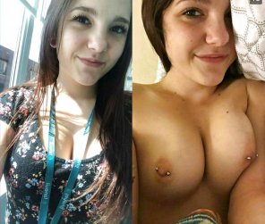 amateur-Foto Cute girl with piercings