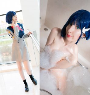 amateur-Foto Ichigo on and off washing her boobies :) Do you like bubbles? [Kerocchi]