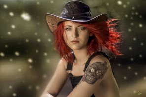 photo amateur Cowgirl