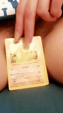 photo amateur Pokemon go community day was charmander..wanna see me evolve to holographic charizard? [F] p2 - cum with me, the time is right. There's no better team