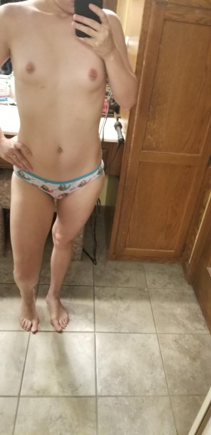 amateur photo [F] Do you like my star wars panties?