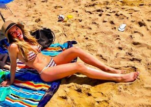 amateurfoto Sun tanning Photograph Bikini Beauty Fun 