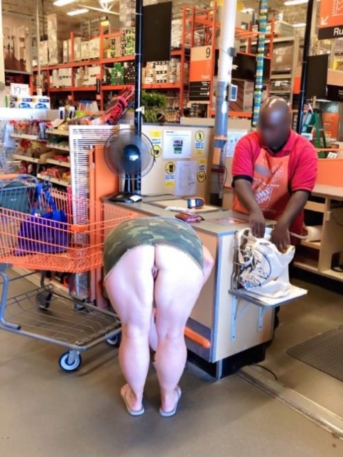 Home Depot... nude