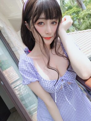 amateur photo Baiyin811 (白银81) - Purple Dress (83)