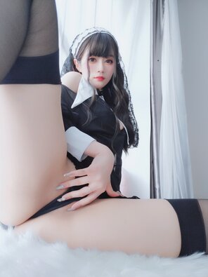 foto amadora Baiyin811 (白银81) - 蕾丝修女 (20)