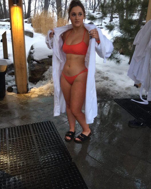 Candid picture at the spa