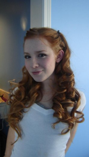 foto amadora Red curls
