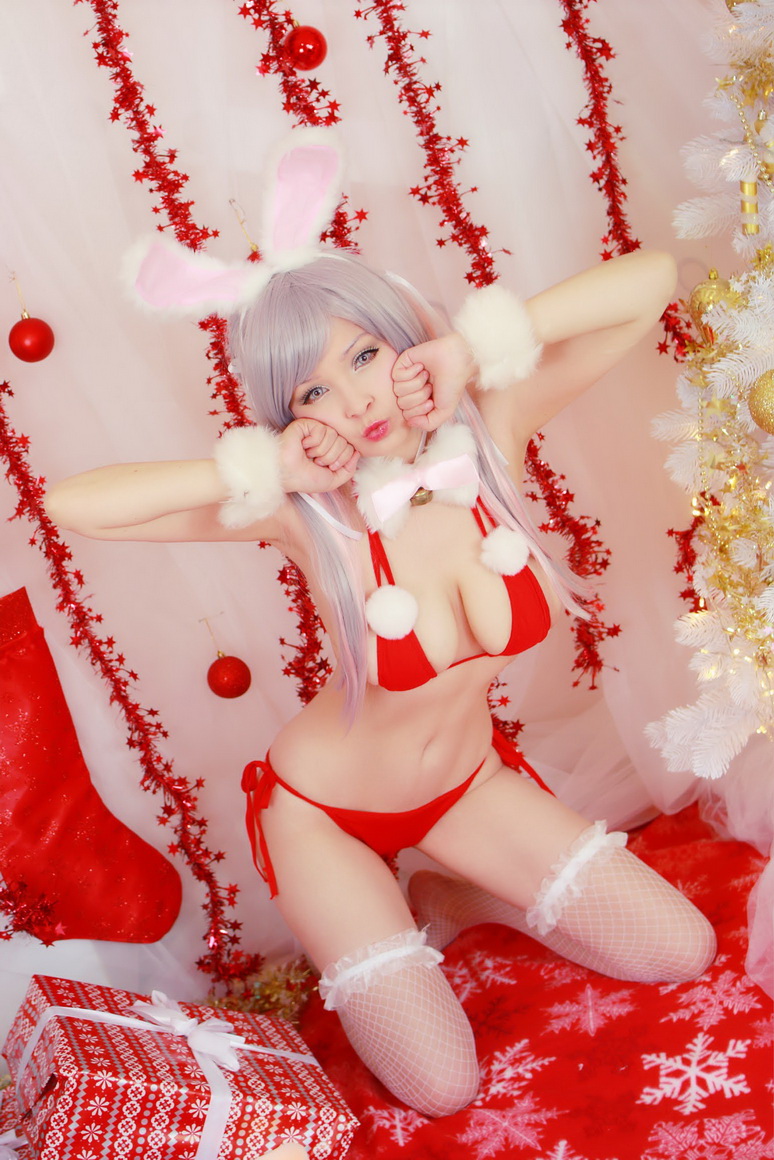 amateur photo Hidori Rose - Bunny Xmas (7)