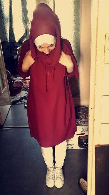 Big Boobs Hijab imene (65)