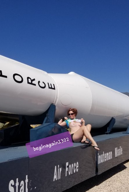 At an aerospace museum [f]