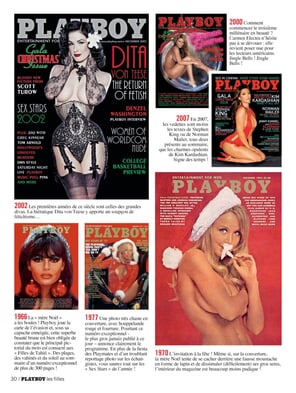 foto amatoriale Les Filles de Playboy France No.114 - Janvier Fevrier 2014-030