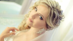 zdjęcie amatorskie blonde bride 3840x2160