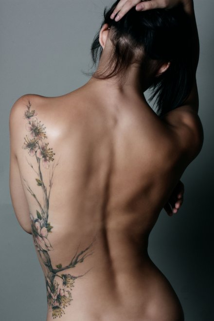 Shoulder Back Skin Tattoo Neck