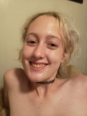 She could only wear the choker for earnig her black belt in dick sucking ;)