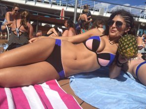 amateurfoto Relaxing on a cruise