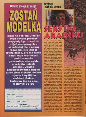 zdjęcie amatorskie Cats Magazine Poland 1996 07-48