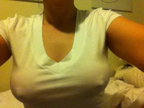 amateur pic In a white shirt