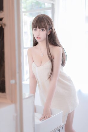 zdjęcie amatorskie Mixian Sama (过期米线线喵) - 浴巾 (2)