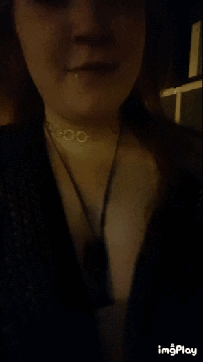 amateur photo My names Kat & I have this thing where I love to [f]lash my big tits in public places.