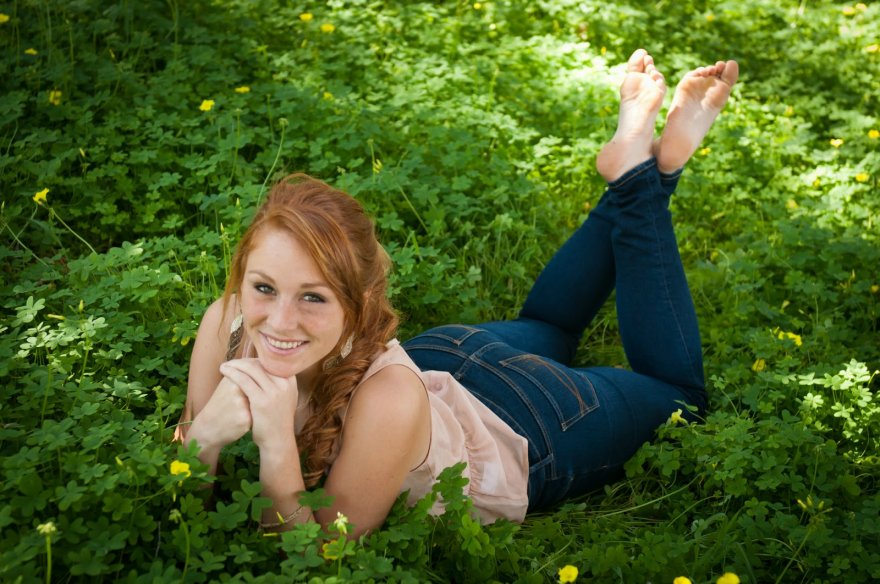 Redhead in The Pose