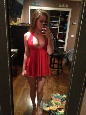 amateur pic PictureRed dress