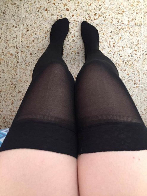 Should I wear a long or short skirt with this today? ;) [f]