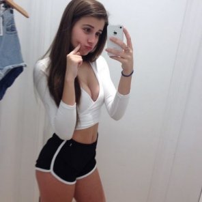 photo amateur In the changing room