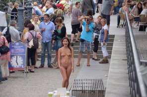 amateur pic Crowd Barechested Summer Event 
