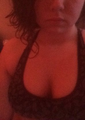 photo amateur Nice cleavage