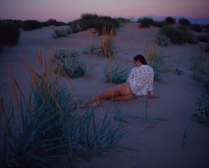foto amadora On the dunes