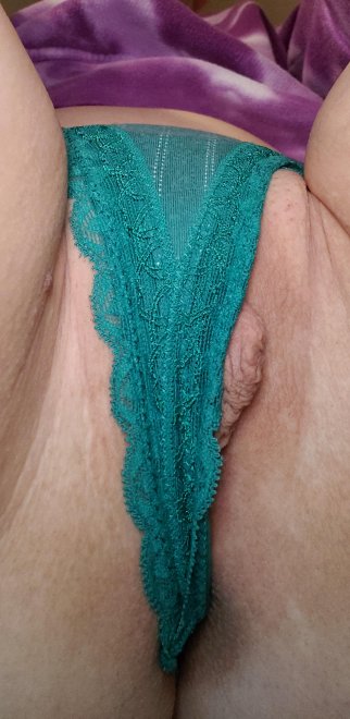 Once again, pussy too fat for my thong