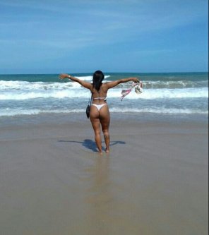 foto amateur Vacation Fun Beach Bikini Beauty 