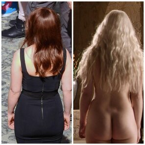 foto amatoriale Emilia Clarke's incredible ass in an On/Off