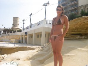 zdjęcie amatorskie Hot Sexy Amateur Bikini Beach Teen